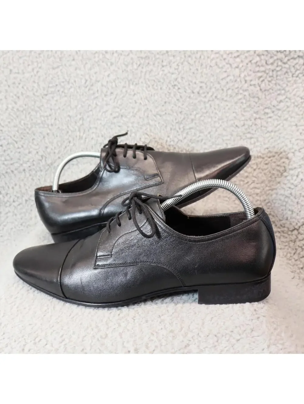 Bruno Magli - Martico - Mens 9.5 M Black Leather Shoes